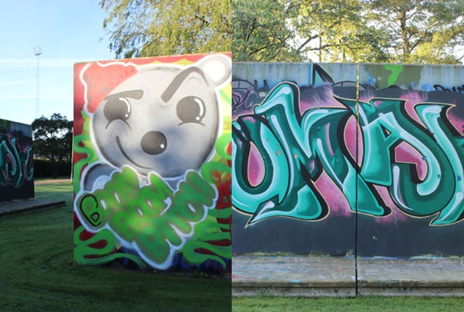 Graffittimurene